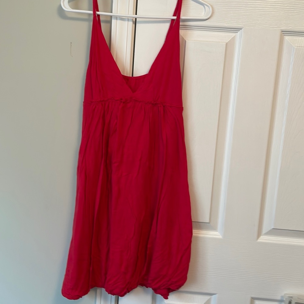 Red dress